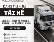 CHÚNG TÔI CẦN TUYÊN DỤNG TÀI XẾ