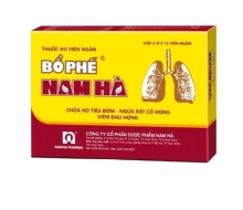 Viêm ngậm bổ phế Nam Hà (hộp/24 viên)