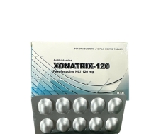 XONATRIX -120 (Fexofenadin 120mg)(30v) (hộp)