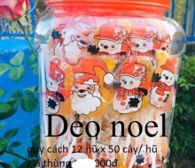 Kẹo Dẻo ông già Noel(hũ/50 cây)