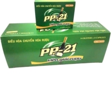 Viên giải rượu PP-21(14 vỉ x4 viên)(phong phú)