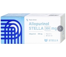 Allopurinol STELLA 300mg (100 viên) (hộp)