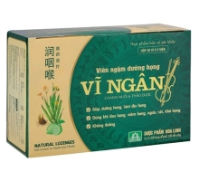 Viên ngậm dưỡng họng Vĩ ngân (10 viên) (hộp)