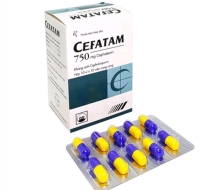 Cefatam 750mg(phú yên)(hộp/100v)