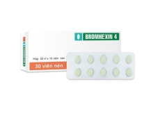 BROMHEXIN 4 (30V)(vỉ) (hộp)