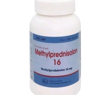 Methylprednisolon 16mg (chai /1000 viên)(khánh hòa). HĐ (CHAI)	