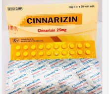 CINNARIZIN 25mg (200v) (hộp)