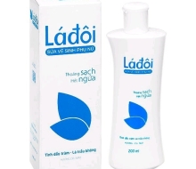 Dung dịch vệ sinh Lá đôi (màu xanh dương)(chai/200ml)