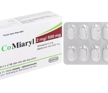 Co Miaryl 2mg/500mg(3 vỉ x 10 viên)(hasan)