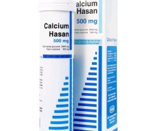 Sủi CALCIUM hasan 500mg(tuýt/20 viên) (hộp)