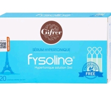 Nước muối Fysoline 5ml (màu xanh dương).(hộp/20 ống)