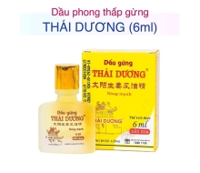 Dầu gừng thái dương(6ml) (chai)