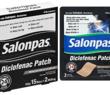 Salonpas(diclofenac patch)(màu đen)