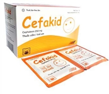 Cefakid (cephalexin 250mg)(phú yên)
