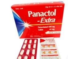 Panatol - extra (mới)(20 vỉ x12 viên) (hộp)