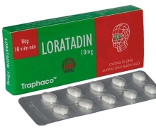 Loratadin 10mg (traphaco)(hộp/10 viên)