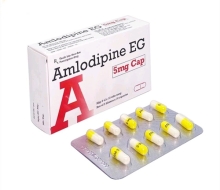 Amlodipine EG 5mg Cap (phú yên)(3 vỉ x10 viên)