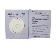 Ngừa Mifrednor 10 (Hộp/ 2V)