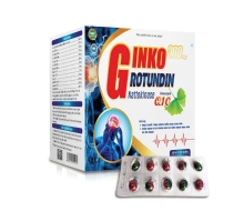 GINKO rotundin 360mg (2 màu) (hộp/100v)