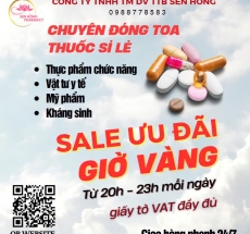 CHƯƠNG TRÌNH SALE ƯU ĐÃI GIỜ VÀNG TỪ 20H MỖI NGÀY